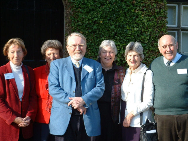 Group members at Gregynog in 2011