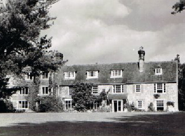 RECTORY WITH WEST WING, ABOUT 1950