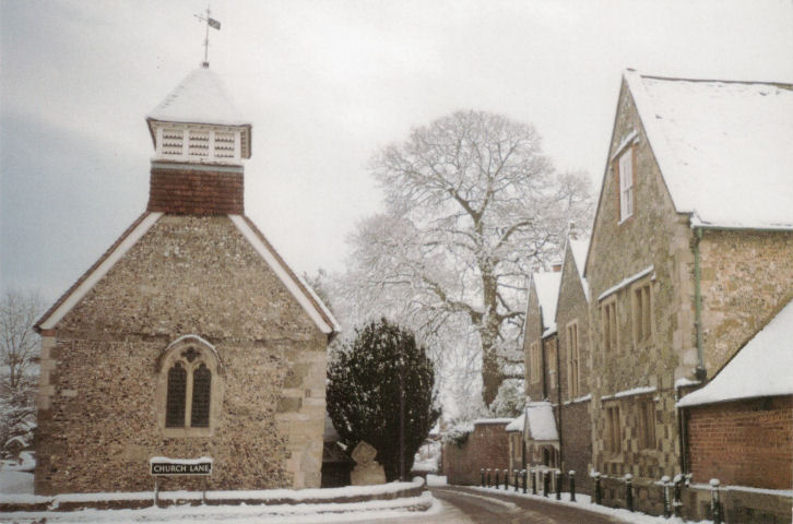 'Snowy Bemerton' Notecard